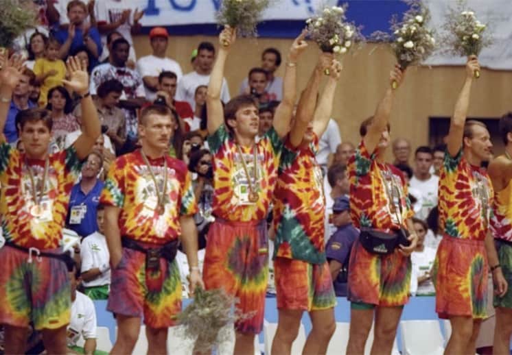 Barcelona 92 Lituania y The Grateful Dead Viva Basquet