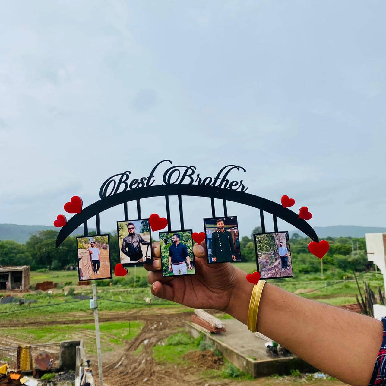 Personalized Best Brother Frame Gifts For Brother Rakshabandhan