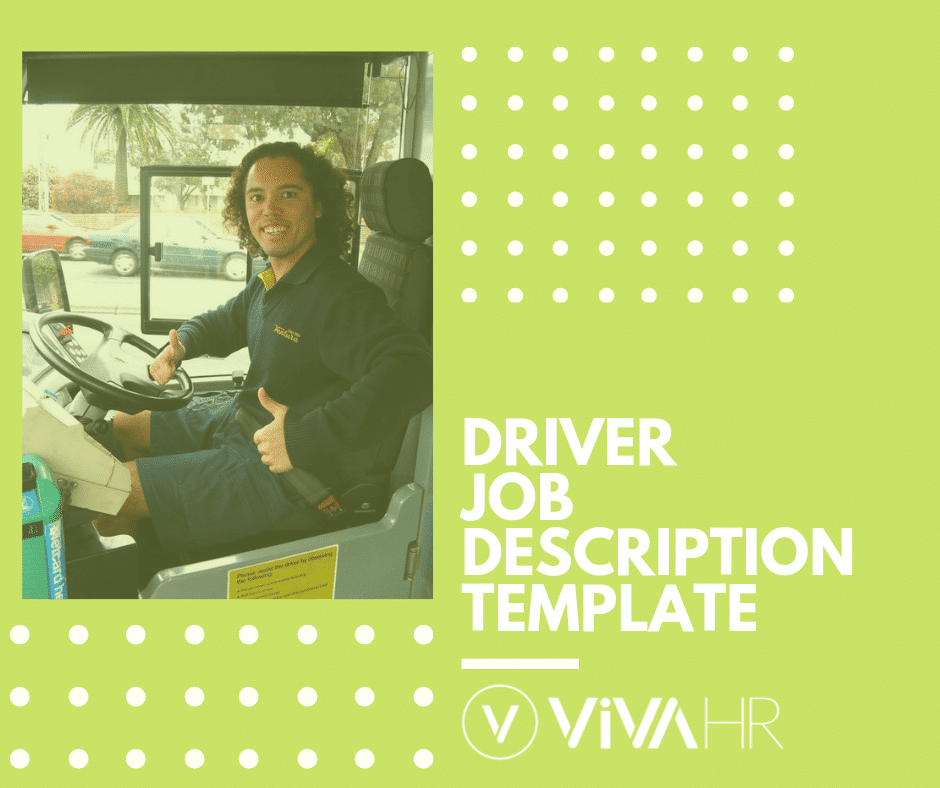 Driver Job Description Template Free Job Description Sample Driver