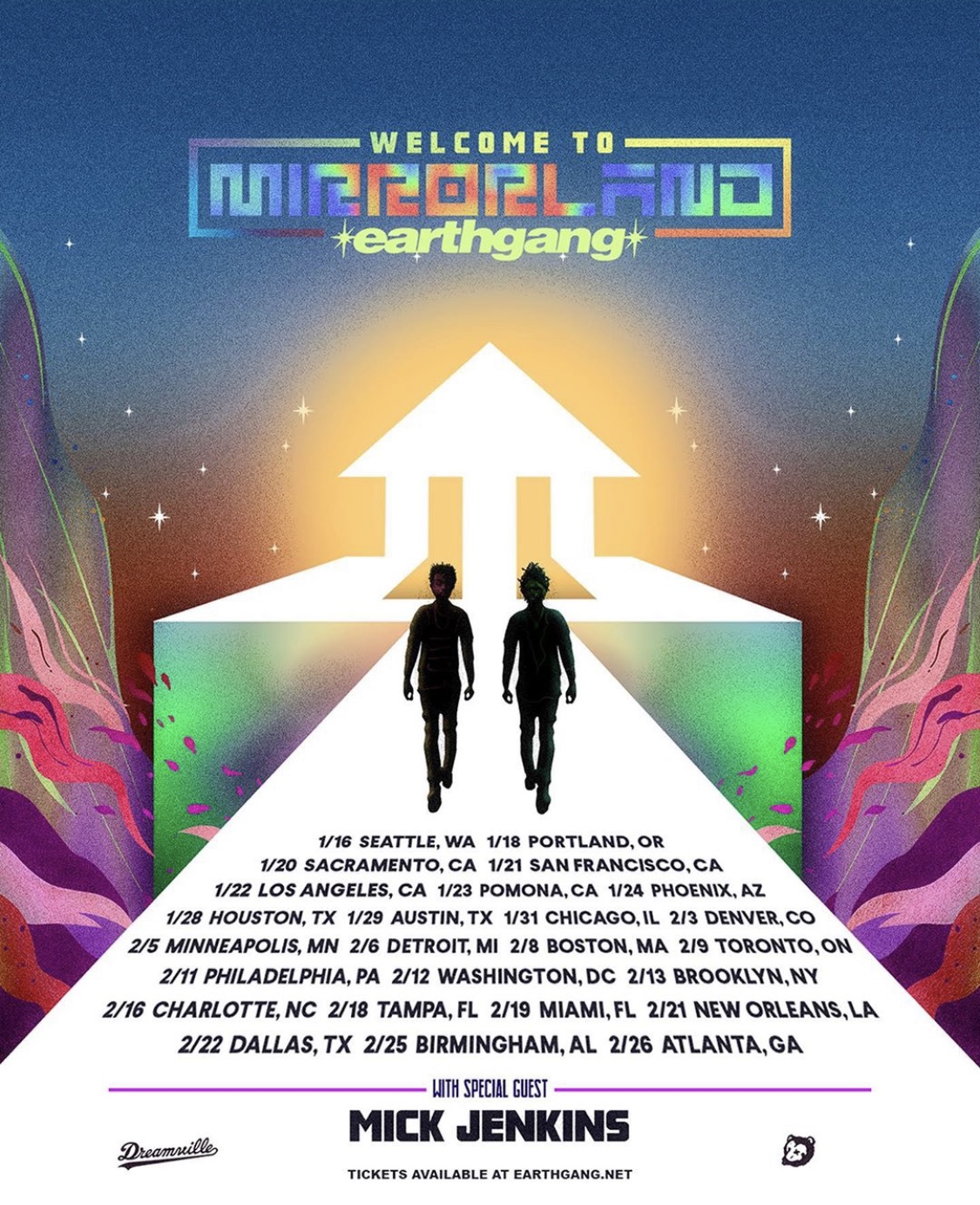 EarthGang to Mirrorland Tour with special guest Mick Jenkins