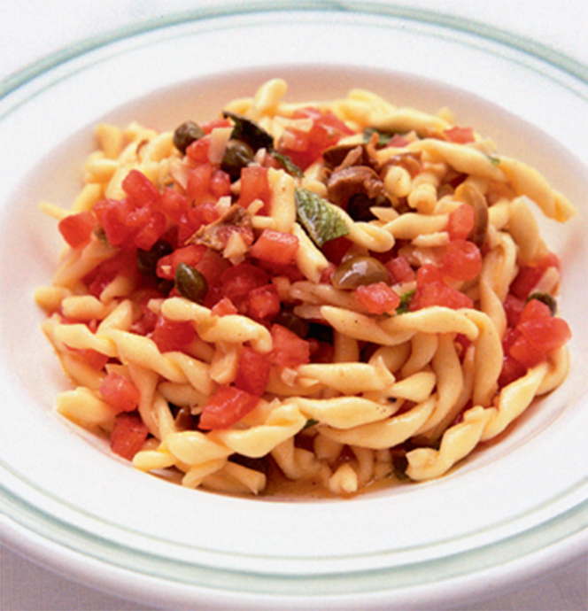 Busiate al pesto trapanese from Locatelli (London) Vivamost!