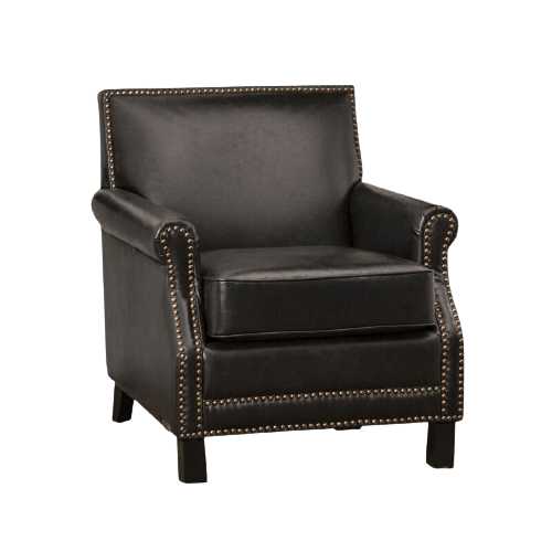 Coolidge Leather Chair 4 Vivant Event Rentals