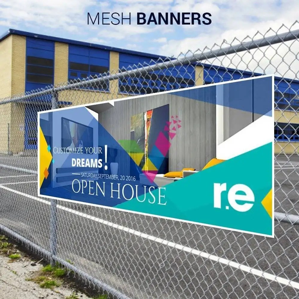 Mesh Banners Printing Best For Windy Conditions
