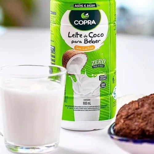 Leite de Coco para beber Copra 900ml Viver Bem Saudável