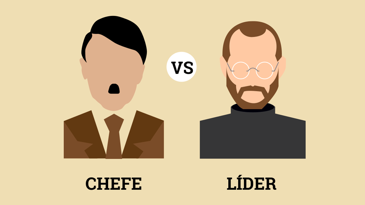 [Infográfico]Chefe x líder como gerenciar melhor sua equipe