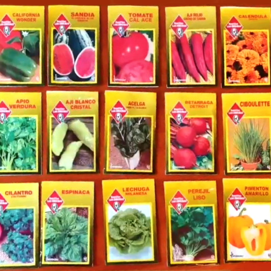 Semillas en Sobre Vivero Chillan Árboles y Plantas Ornamentales