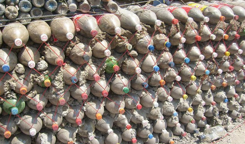 19S BOTELLAS DE PET PARA CONSTRUIR CASAS Vive Totalmente Palacio