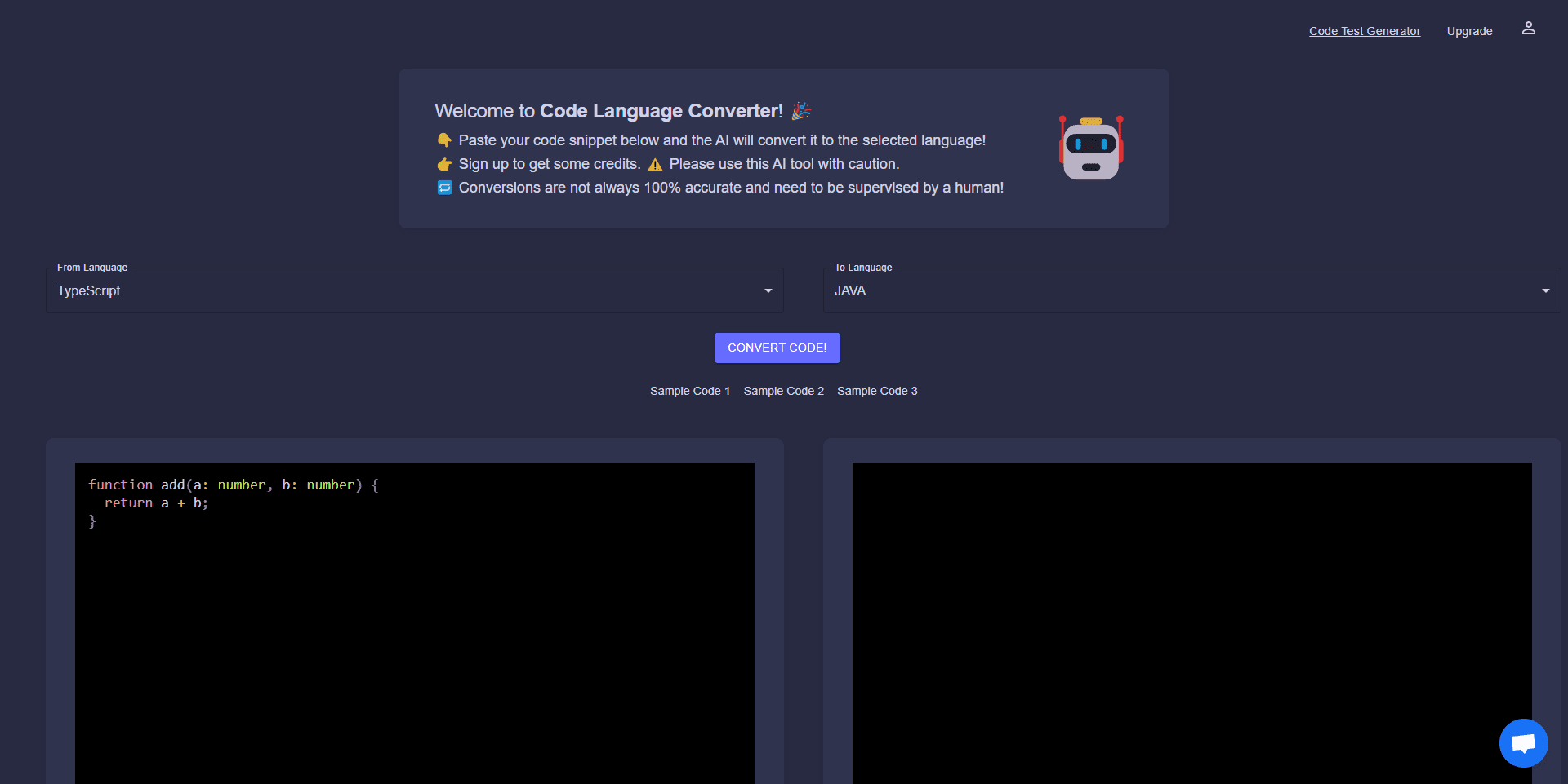Code Language Converter Conversión De Código Rápida Y Precisa Para