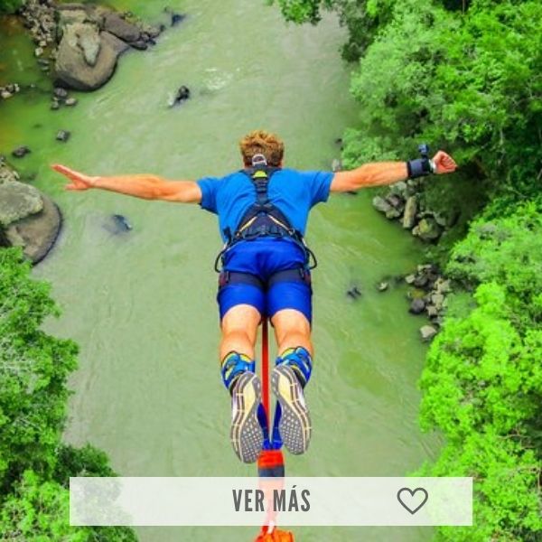 Bungee Jumping en San Gil Salto de 70mts y 140mts Adrenalina Vivex