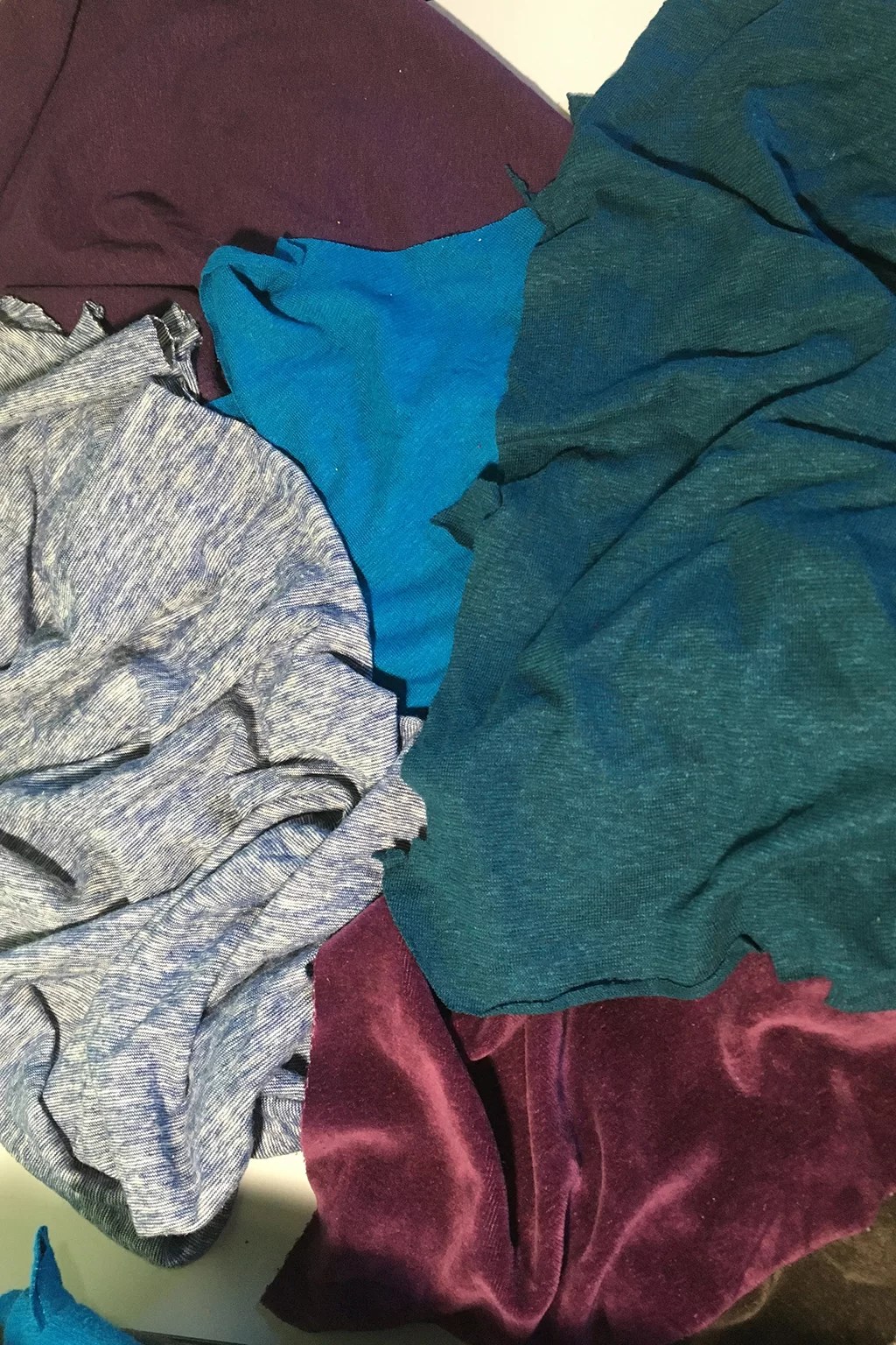 Vivid Element by Amy Daileda Organic Fabric Remnants