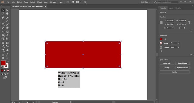 Draw Flat Vector Bus In Adobe Illustrator Adobe Tutorial