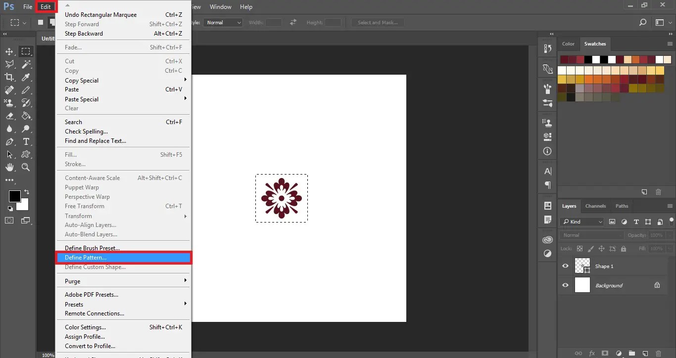 Create Seamless Pattern in Adobe Tutorial