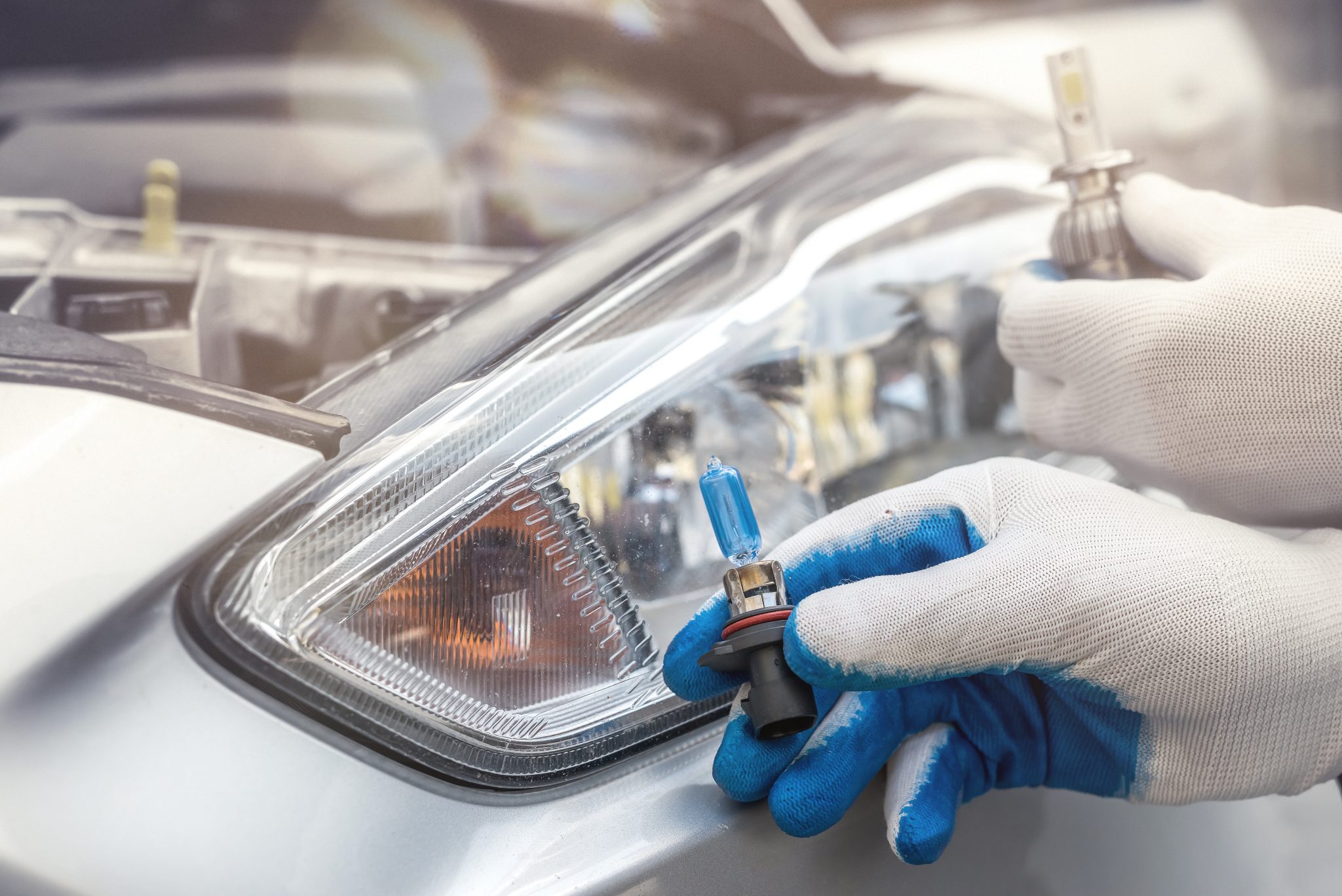 On Demand Car Light Repair Services Vivid Headlight