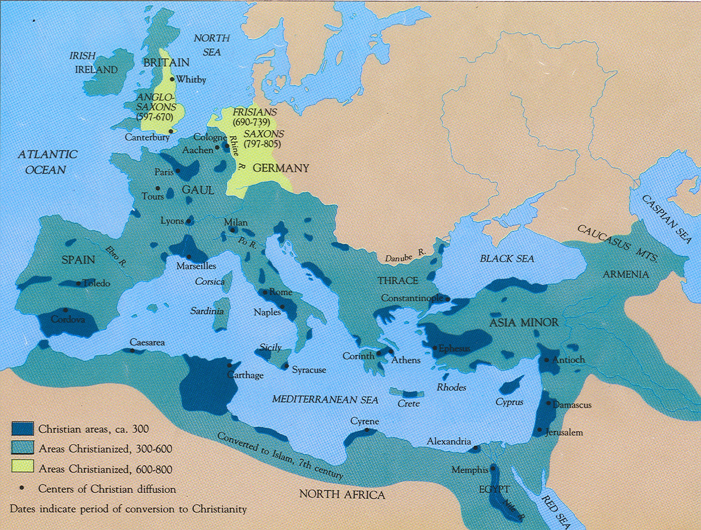 How Christianity emerged and spread during the early Roman Empire