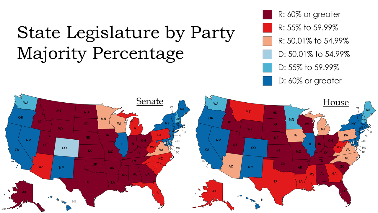 Legislature Vivid Maps