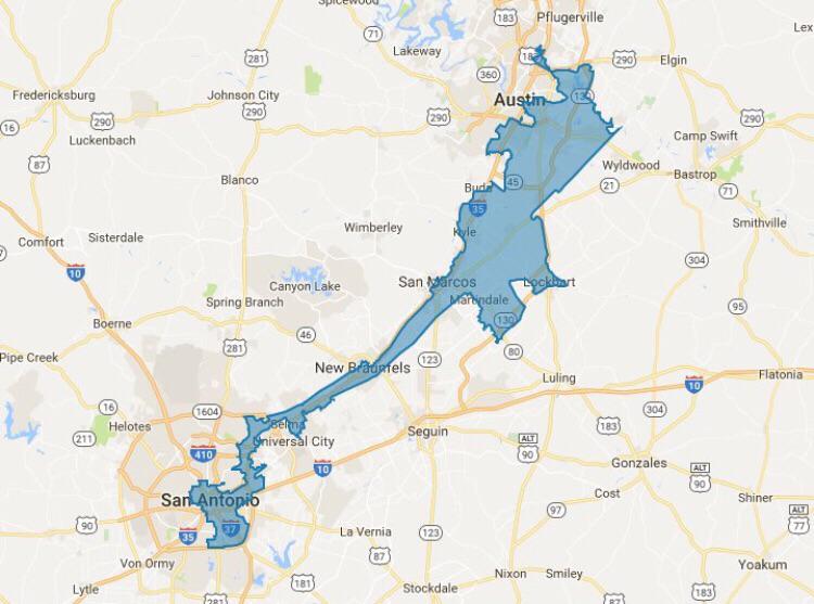 Gerrymandering Vivid Maps
