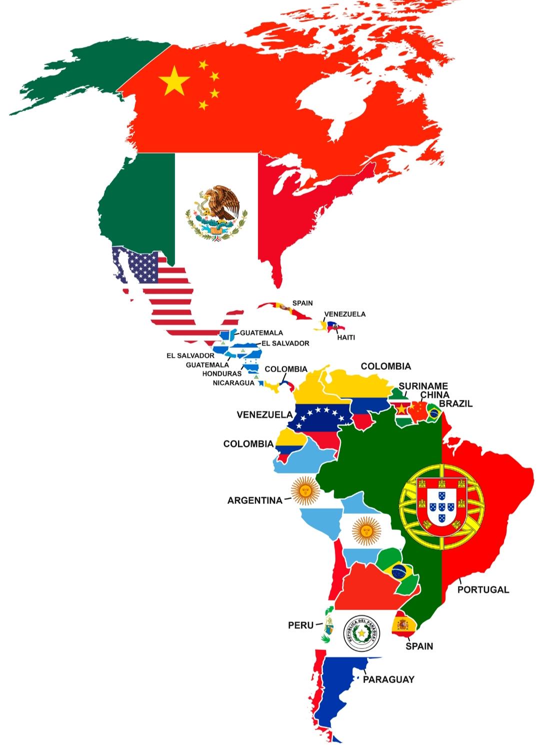 Geography facts about Americas - Vivid Maps