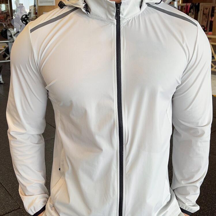 Spandex Comfy Men's Sports & Fitness Jacket Men's Fitness Apparel