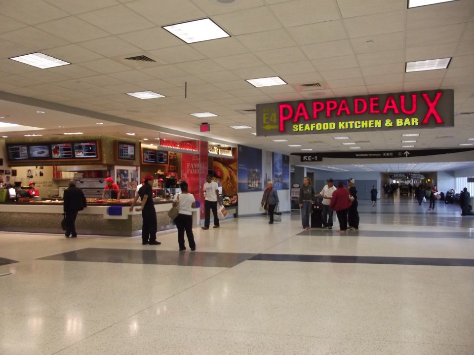 A grandes escalas el Aeropuerto Bush (Houston)