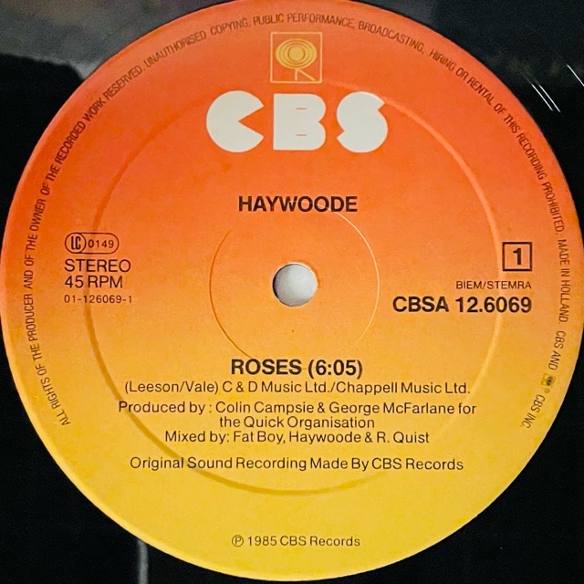 Haywoode｜Roses (12)｜レコード通販｜vivrantdiscstore