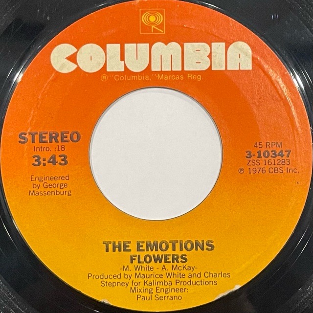 The Emotions｜Flowers (7)｜レコード通販｜vivrantdiscstore