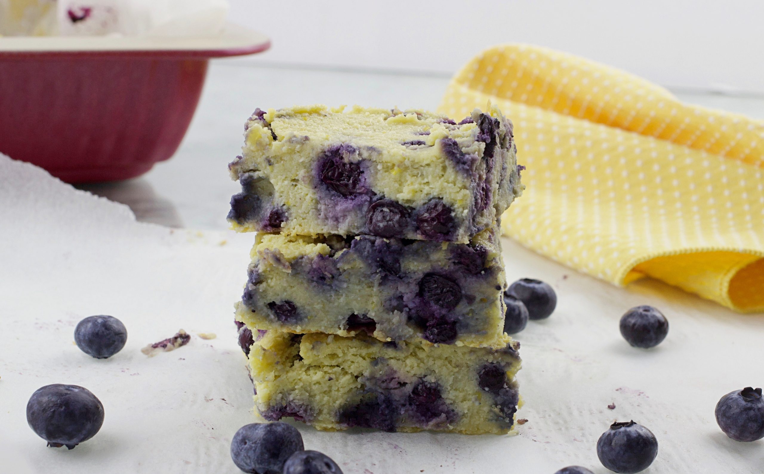 Paleo Lemon Blueberry Bars Vivra Wellness