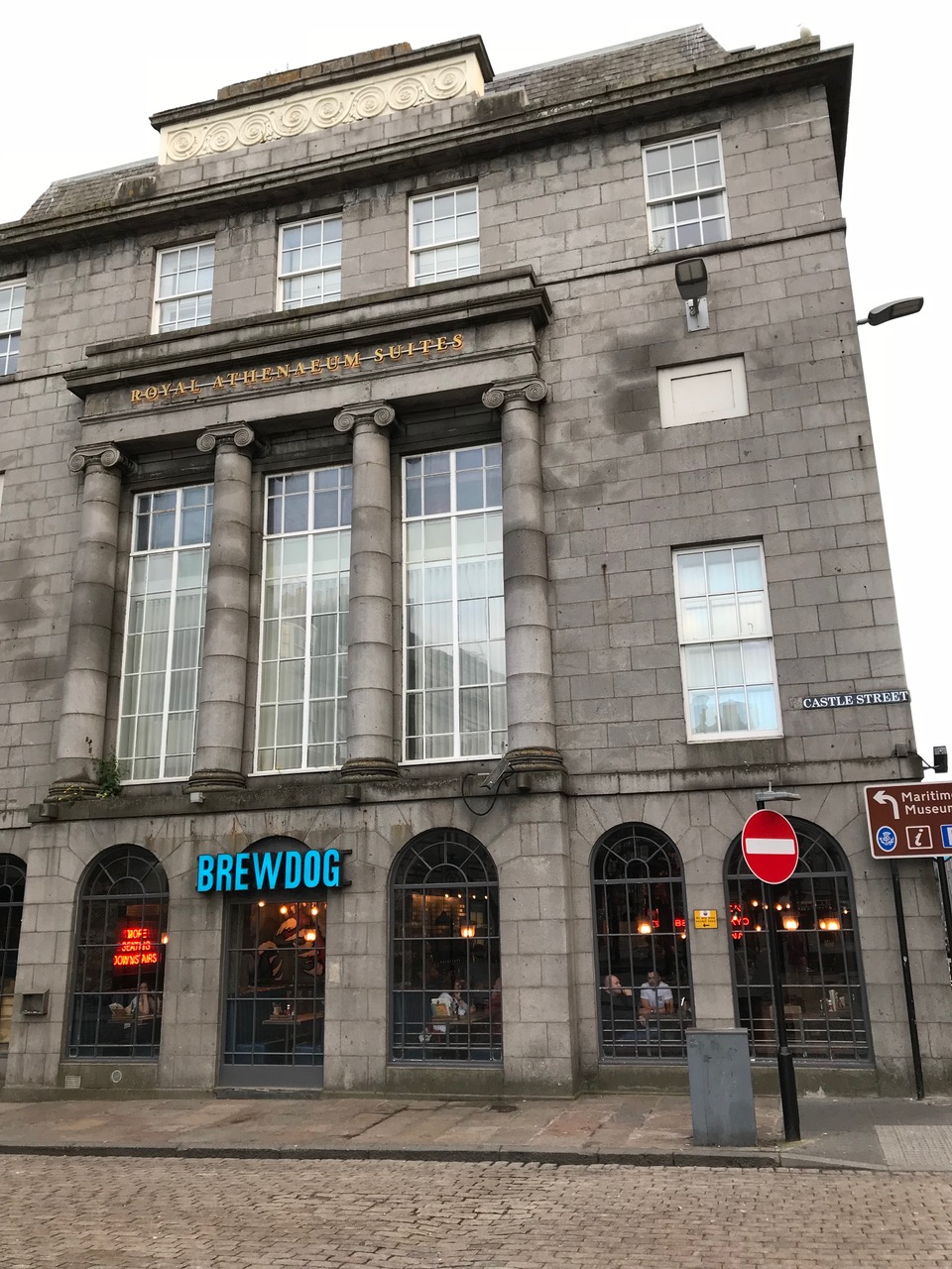 where to find a beer in Aberdeen Scotland Celtic Connections and Travels
