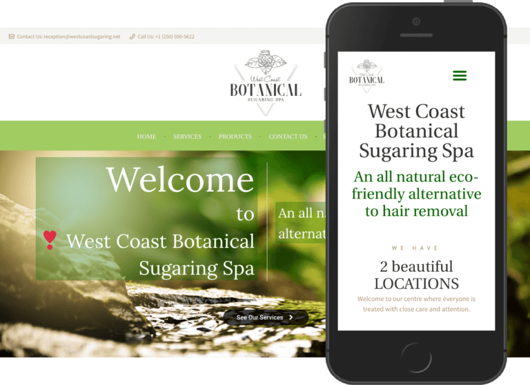 Website projects VIW Project local and BC businesses