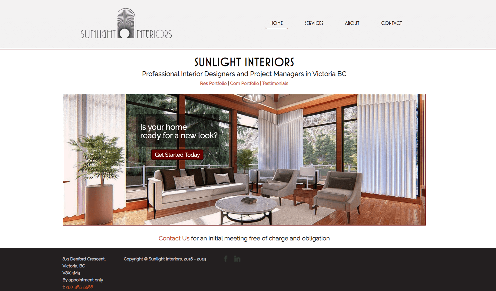 Website projects VIW Project local and BC businesses