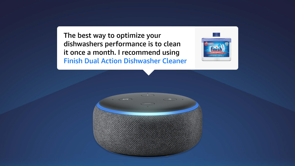 Finish Dishwasher Pro Alexa Skill US Vixen Labs Case Study