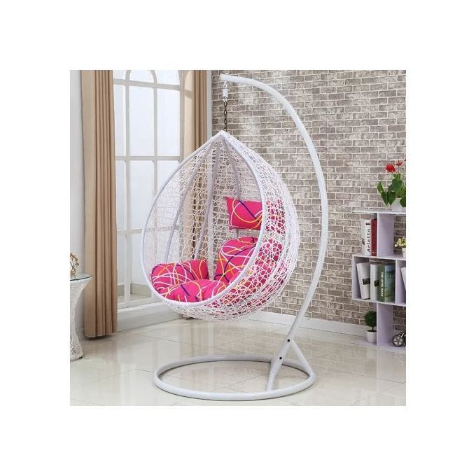 Adult Hanging Egg Shaped Swing Chair With Metal Stand Vixstores Ltd.