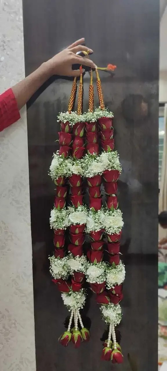 Wedding Garlands Fresh Flower Garlands