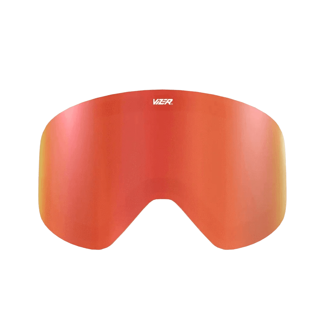 Crimson red lens for Slopester ski goggles Vizer sports