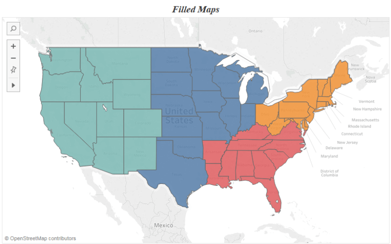 Tableau Charts : Symbol & Filled Maps – Data Vizzes