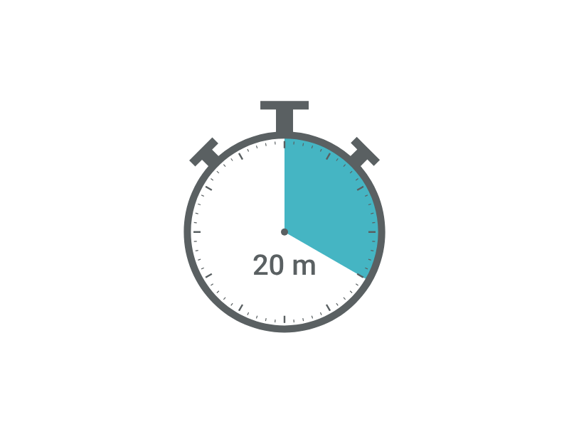 vizzlo Alarm clock chart