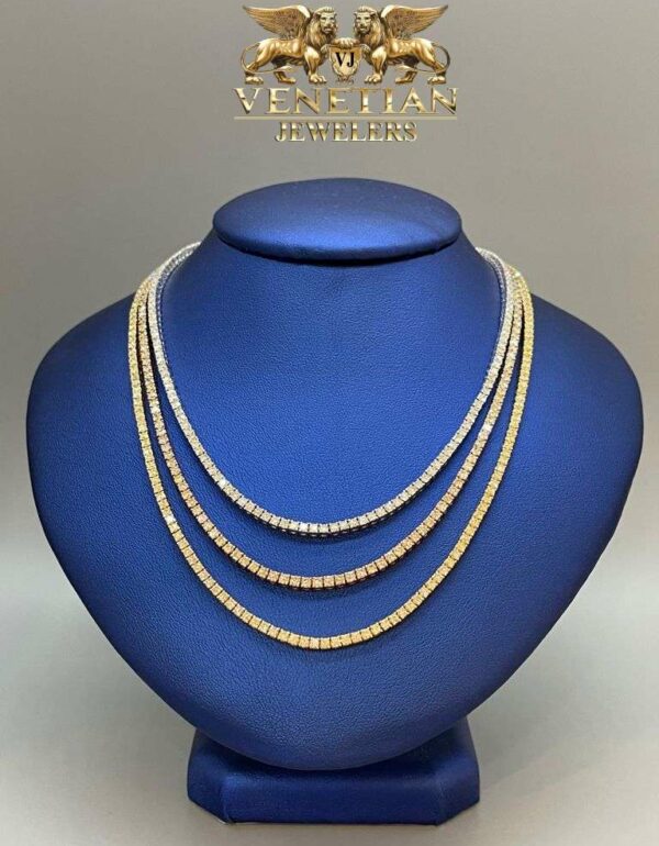 10kt Diamond Tennis Chain VJ Diamond Sanford Orlando