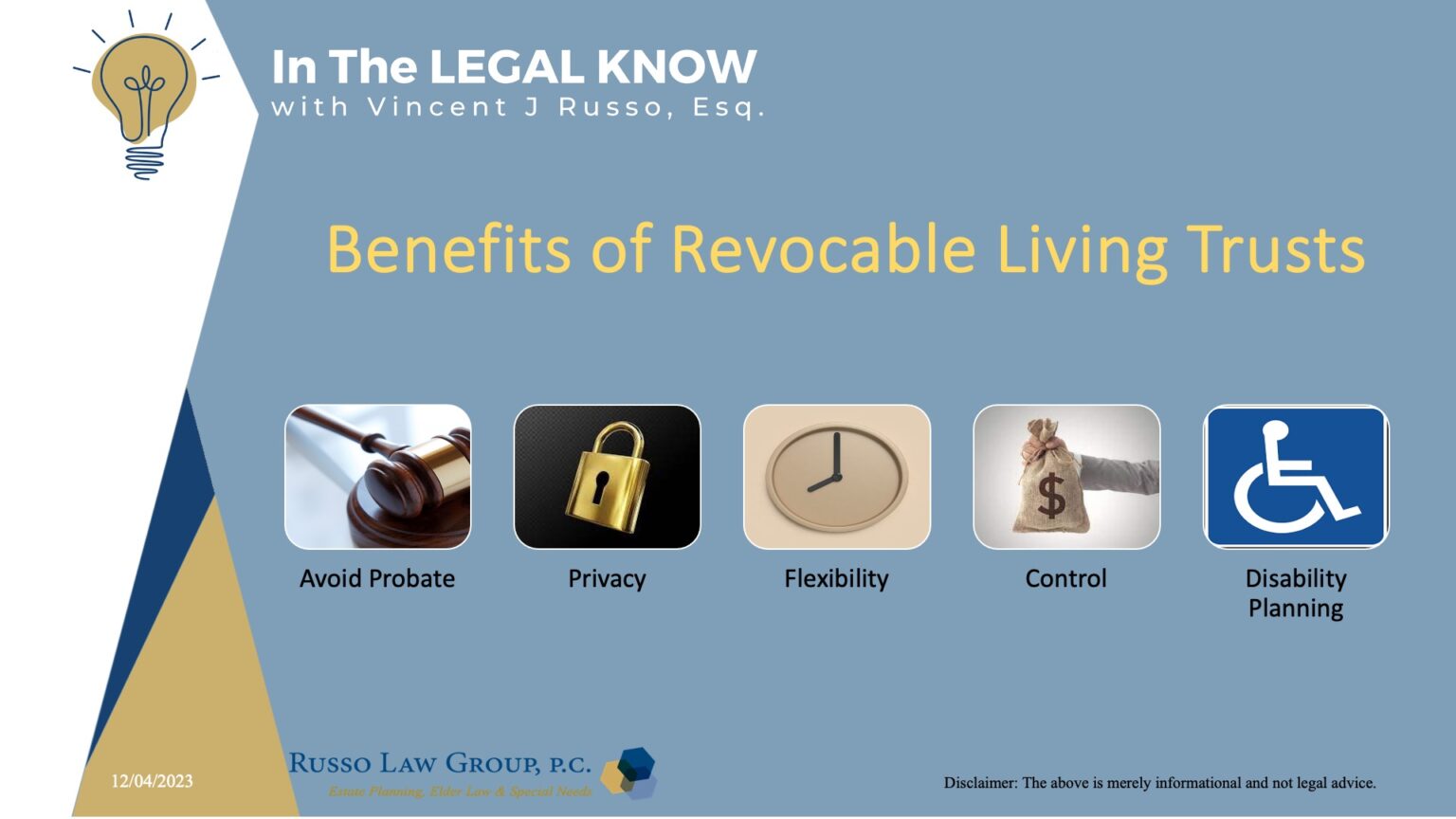 Revocable Living Trusts Pros and Cons Russo Law Group