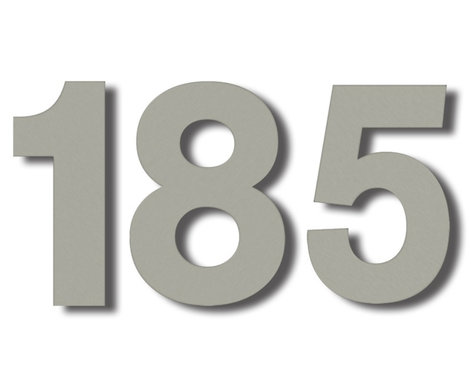 Stainless Steel House Numbers VK Hardware Concepts