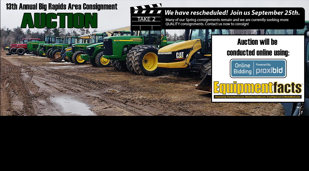 Big Rapids Auction Vander Kolk Auction and Appraisal