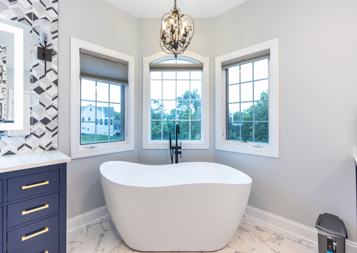 Plush Bathroom Remodel Rockville, MD VKB Kitchen & Bath