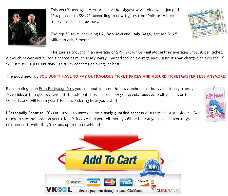 Free backstage pass guide review is it reliable?