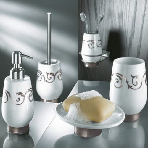 аксессуары для ванной комнаты фото