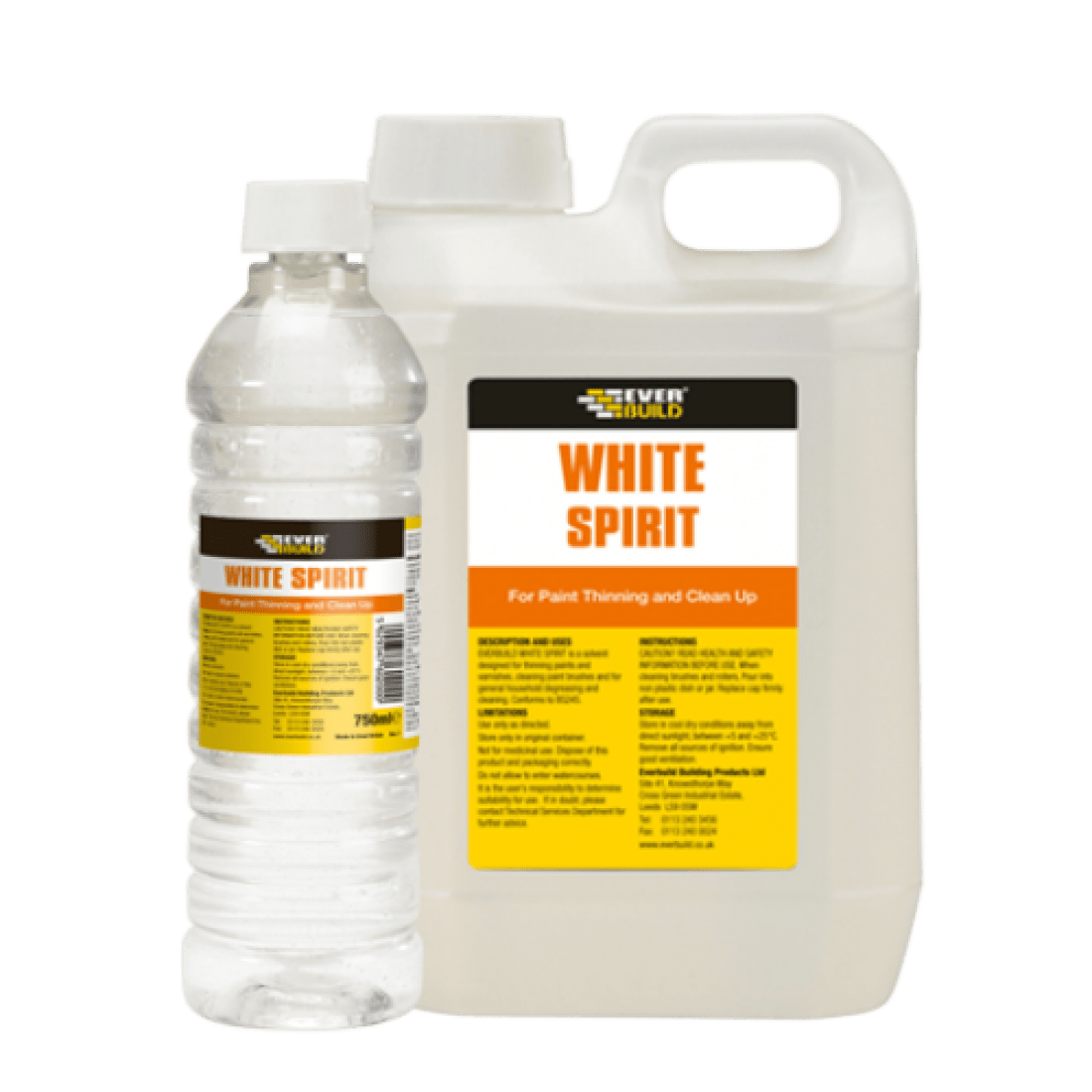 Everbuild White Spirit 2 Litrel