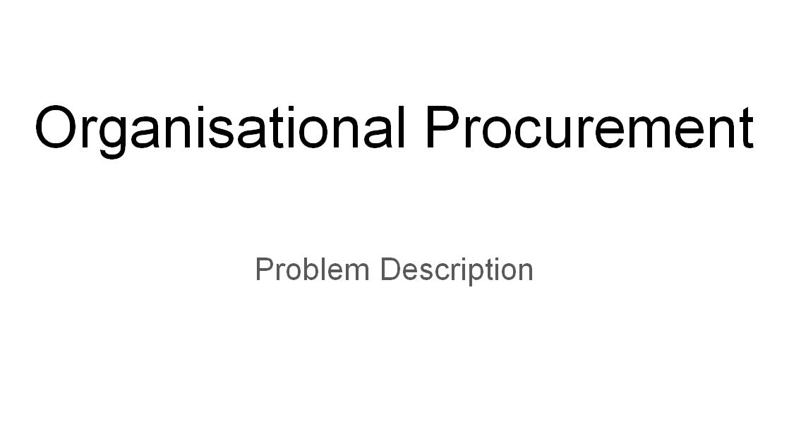 PROJECT INVESTMENT