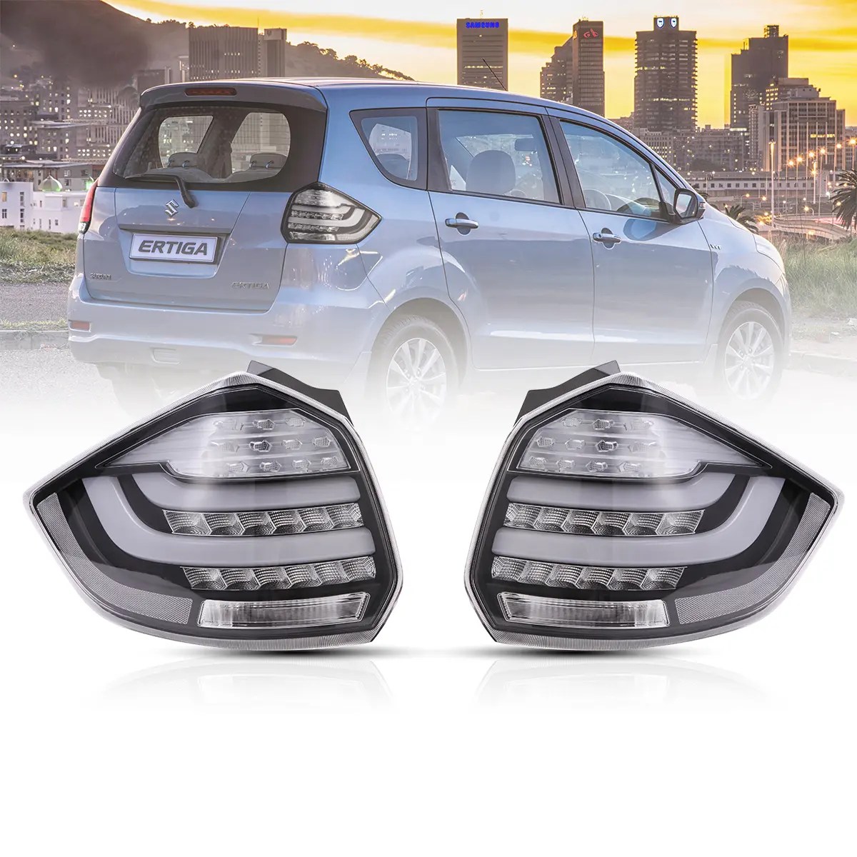 1218 Suzuki Ertiga 1th Gen (ZE) Vland LED Tail Lights