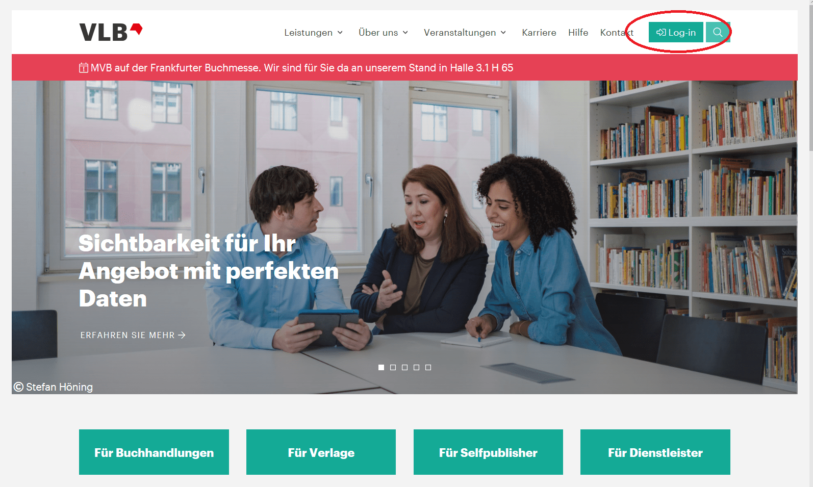 Login · vlb.de (de)