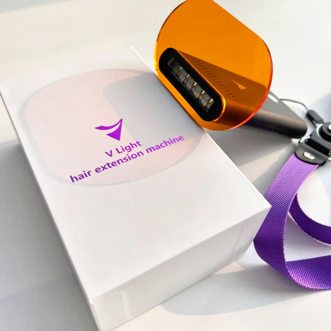 V-Light Hair Extensions - UV Hair Glue for Hair Extension with V Light