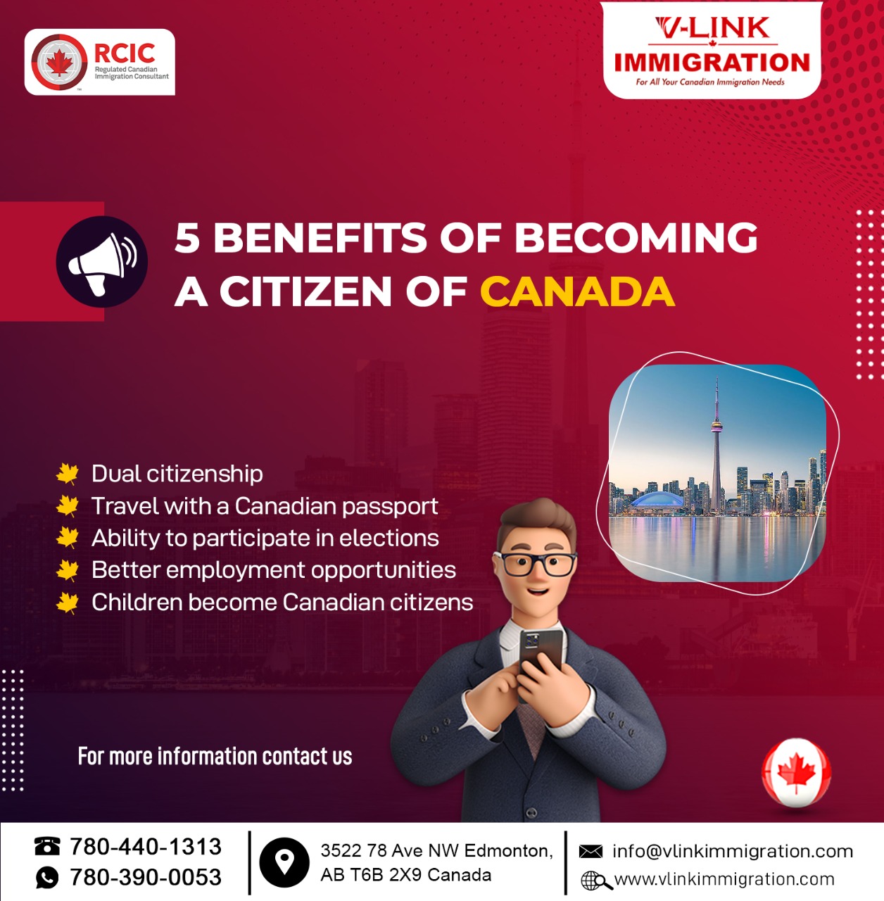 Benefits of Canadian Citizenship over Permanent Residency