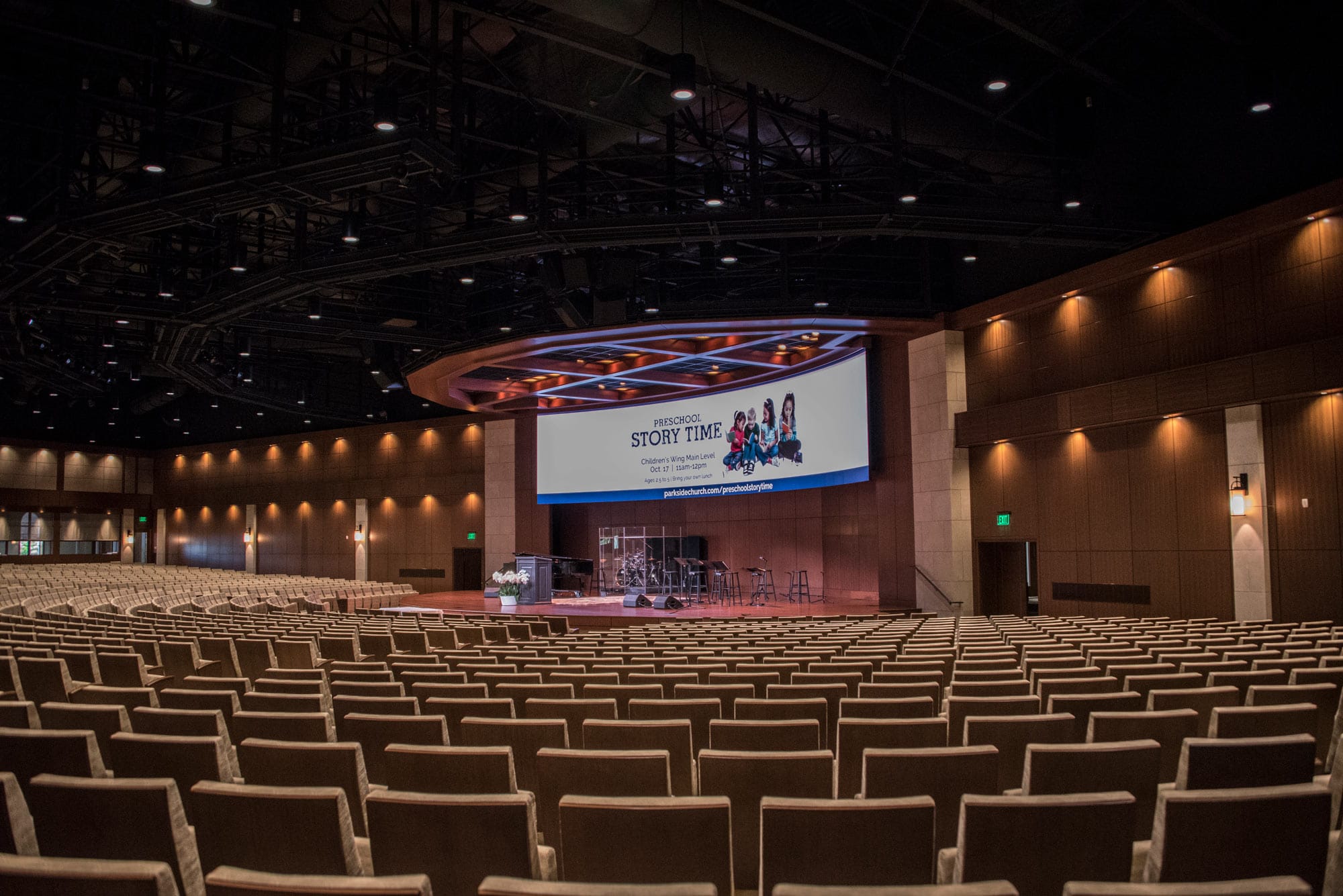 Houses of Worship & Sanctuary Lighting VLS Technology for Visual