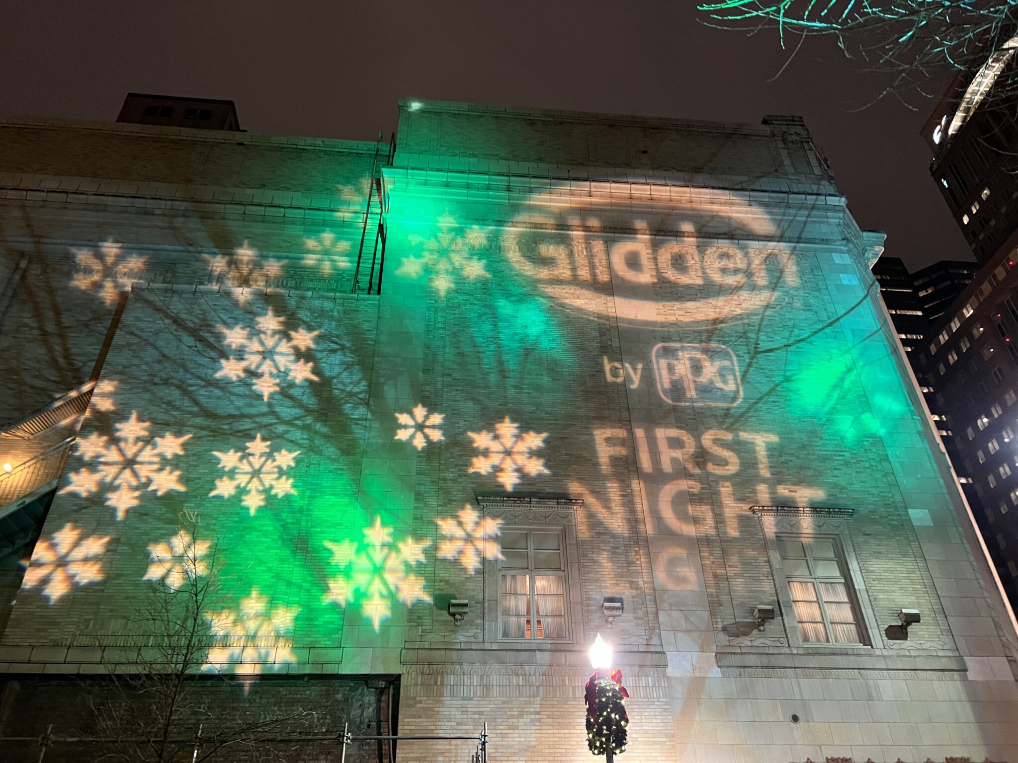 VLS Lights Up Highmark First Night Pittsburgh 2023 Vincent Lighting Systems